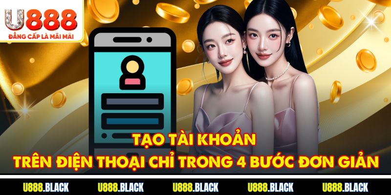Tạo tài khoản trên điện thoại chỉ trong 4 bước đơn giản