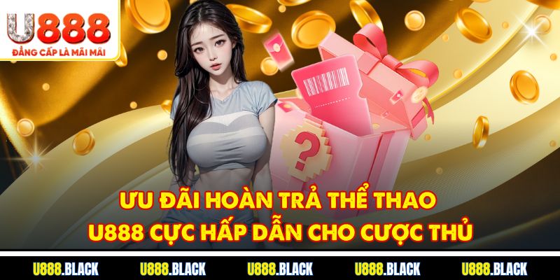 Ưu đãi hoàn trả thể thao U888 cực hấp dẫn cho cược thủ